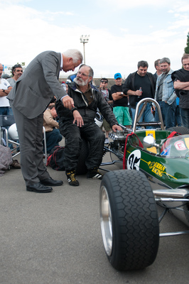 Lotus 35 (1965) von Urban Fässler am Indianapolis in Oerlikon 2014