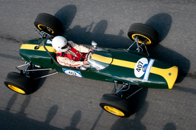 Lotus 41 Formel 3 (1966) an der Arosa ClassicCar 2013 – Renn- & Competition Klasse