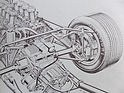 Lotus 49 (1967) – Der Aufbau der Hinterachse