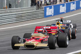 Lotus 49B (1969) - an der Parade der österreichischen F1-Legenden anlässlich des GP Österreich 2014