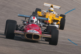 Lotus 59 F2 (1969) - in der offenen Rennbahn von Oerlikon - Indianapolis in Oerlikon 2012