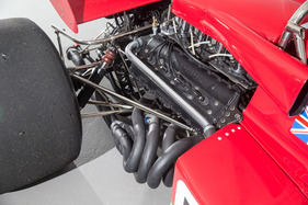 Lotus 72 (1970) - längs eingebauter Cosworth-V8-Dreiliter
