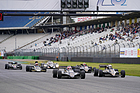 Bild: Lotus 81 (1980) an der Bosch Hockenheim Historic 2021 - ChromeCars bereicherte den Event mit seiner "Black&Gold Collection".
