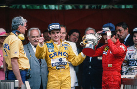 Lotus 99 (1987) - Einer von zwei Siegen des Brasilianers mit dem Lotus 99