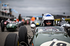 Lotus-Climax 18 (1960) - beim Start zum Rennen der Brooks Trophy