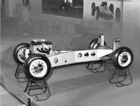 Lotus Elan 1500 (1962) - Vorstellung an der London Motor Show in Earls Court 1962, das X-Chassis