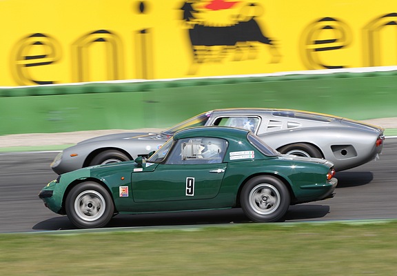 Lotus Elan (1965) - Längenverhältnisse - Lotus Elan und Iso A3C im zweiten Lauf der NK HTGT
