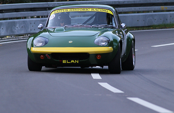 Lotus Elan (1969) am Jochpass Memorial 2011 (Start-Nr. 131)