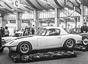 Lotus Elan 26R (1965) - die rennsportlich ausgelegte Version des beliebten Elan mit verglasten, fest eingebauten Scheinwerfern - Genfer Automobilsalon 1965