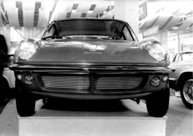 Lotus Elan Frua (1964) - erstmals eine italienische Karosserie auf einem Elan-Chassis, auf dem Lotus-Stand gezeigt - Genfer Automobilsalon 1964