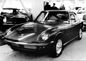 Lotus Elan Frua (1964) - rassige Karosserie von Frua, der erstmals in Genf wieder mit eigenen Kreationen auftritt - Genfer Automobilsalon 1964