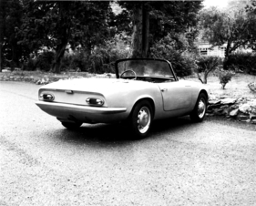 Lotus Elan S2 (1965) - Cabriolet, noch ohne feste Fensterahmen
