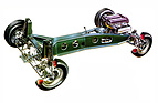 Lotus Elan S2 (1965) - das Chassis gezeichnet