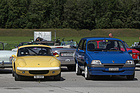 Lotus Elan S2 (1965) - neben Rover Mini Metro nach Facellift - BCM 2022