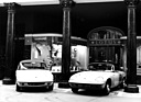 Lotus Elan S2 (1965) - vor passend beschriftetem Hintergrund