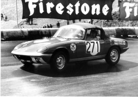 Lotus Elan S2 (1968) - Heinrich Wirth, der schnelle Polizist, im "SE"-Cabriolet beim Bergrennen St. Ursanne-Les Rangiers 1968