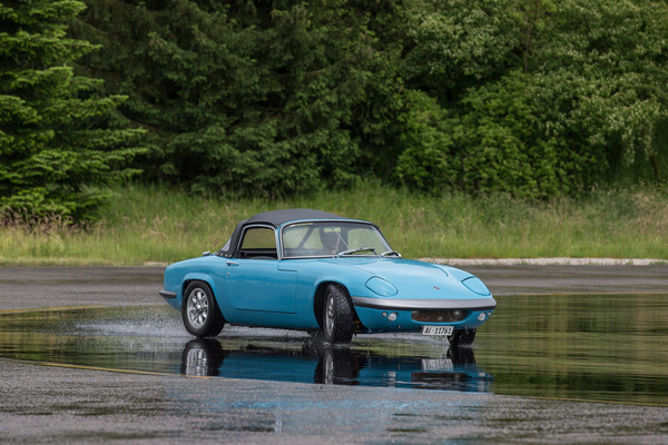 Lotus Elan S3 (1967) – beim TCS-Fahrtraining für Oldtimer