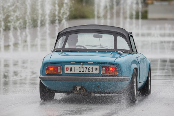 Bild Lotus Elan S3 (1967) – beim TCS-Fahrtraining für Oldtimer
