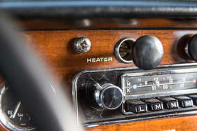 Lotus Elan S4 Coupé (1969) - rudimentäre Heizungseinstellmöglichkeiten