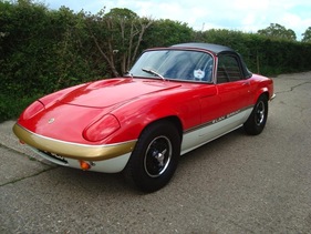 Lotus Elan S4 'Sprint' Drophead Coupé (1970) - als Lot 348 angeboten an der Bonhams Versteigerung anlässlich des Goodwood Festival of Speed am 27. Juni 2014