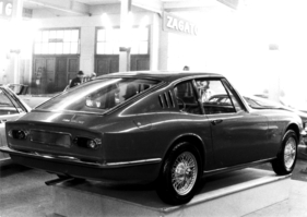 Lotus Elan SS Frua (1964) - auf dem Genfer Autosalon von 1964