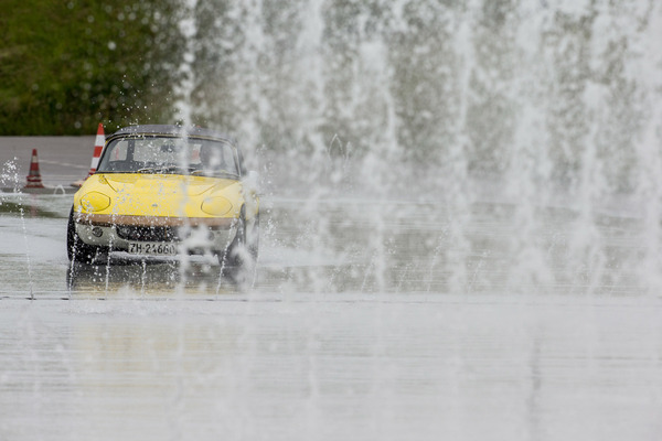 Lotus Elan Sprint (1972) – beim TCS-Fahrtraining für Oldtimer