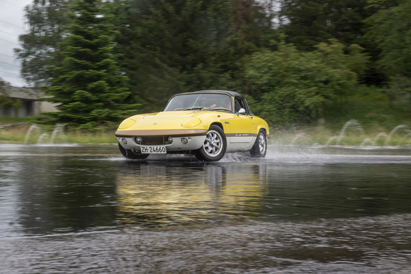 Lotus Elan Sprint (1972) – beim TCS-Fahrtraining für Oldtimer