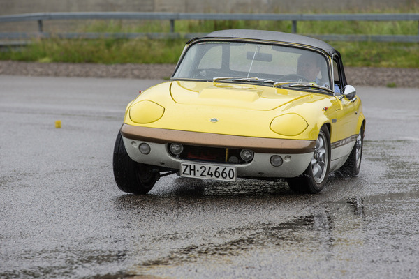 Lotus Elan Sprint (1972) – beim TCS-Fahrtraining für Oldtimer