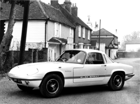 Lotus Elan Sprint (1972) - vermutlich gelb-weiss