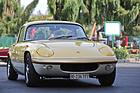 Lotus Elan Sprint Coupé (1971) - sieht gelb besonders heiss aus - am Swiss Classic British Car Meeting Morges vom 4. Oktober 2014