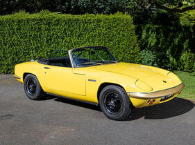 Lotus Elan Sprint Drophead Coupé (1971) - als Lot 203 an der Bonhams Goodwood Festival of Speed Versteigerung 2024 Lotus Elan Sprint Drophead Coupé (1971) - als Lot 203 an der Bonhams Goodwood Festival of Speed Versteigerung 2024