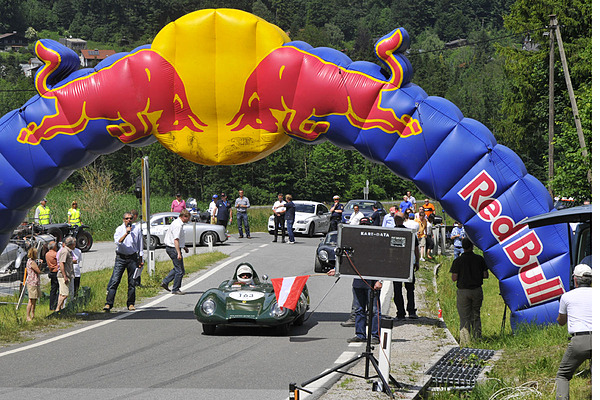 Lotus Eleven (1957) - Gaisbergrennen 2011 - beim Start zum Lauf auf den Gaisberg