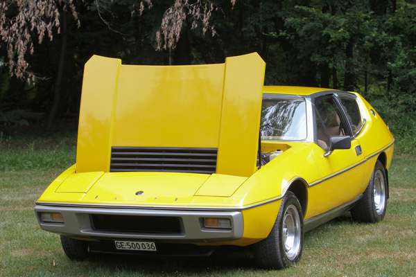 Lotus Elite 75 von 1978 bei den "Future Classics" - Concours d'Elégance Suisse Coppet 2017