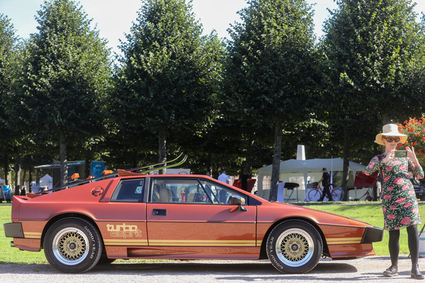 Lotus Esprit Turbo (1983) - wie er im James-Bond-Film in Cortina d'Ampezzo herumfuhr - 19. ASC Classic-Gala Schwetzingen 2023