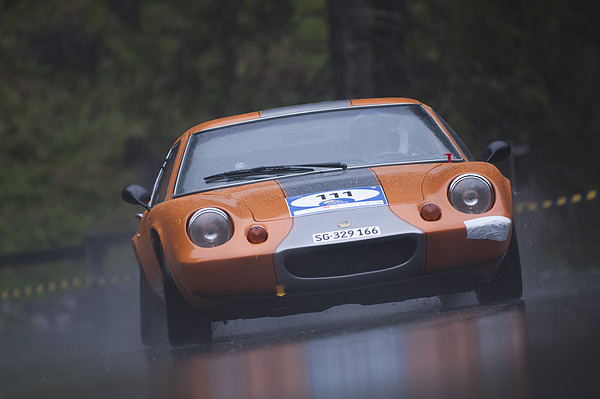 Lotus Europa S2 (1969) - am Bergrennen Arosa ClassicCar 2012