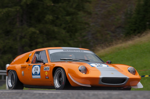 Lotus Europa S2 (1969) an der Arosa ClassicCar 2014