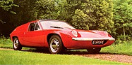 Lotus Europa S2 (1970) - hohes Karosserieende, das an einen Van erinnert - in gewissen Ländern hiess der Wagen "Europe"