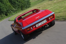 Lotus Europa Special (1973) - unter der Klappe verbergen sich Motor und ein Kofferraum