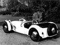 Lotus Seven (1958) - fast freistehende Räder wie bei einem Formelauto