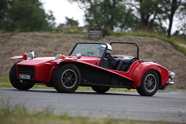 Lotus Seven Series 4 (1971) - auf der Rennpiste von Lignières