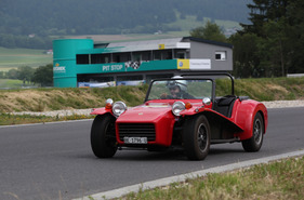 Lotus Seven Series 4 (1971) - auf der Rennpiste von Lignières