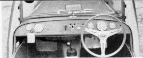 Lotus Super Seven (1965) - Cockpit Lotus Super Seven (1965) - Cockpit