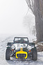 Lotus Super Seven S3 TwinCam (1969) - deutlich negativer Sturz an der Vorderachse