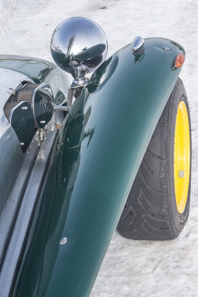 Lotus Super Seven S3 TwinCam (1969) - nur die Kotflügel bestehen aus Kunststoff, der Rest der Karosserie wurde aus Aluminium gefertigt