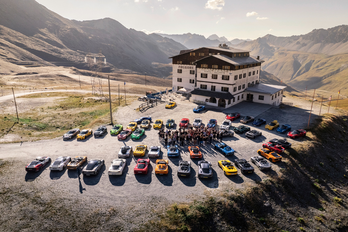 Lotus meeting on the Silserjoch