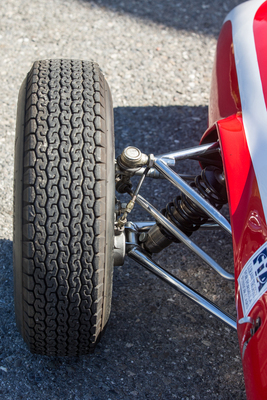 Lotus Type 22 Formula Junior (1962) Ex Jo Siffert – Doppelquerlenker-Vorderachse mit einstellbarem Radsturz
