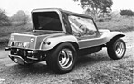 Lotusmere Bugle Buggy (1971) - mit eigenwilligem Design und integrierter Gepäckablage