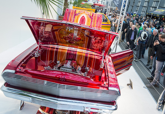 Lowrider El Rey - der ursprüngliche Chevy Impala SS Convertible ist ein preisgekröntes Szene-Schmuckstück - Essen Motor Show 2013
