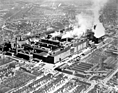 Luftaufnahme der Dodge-Zentralfabrik
