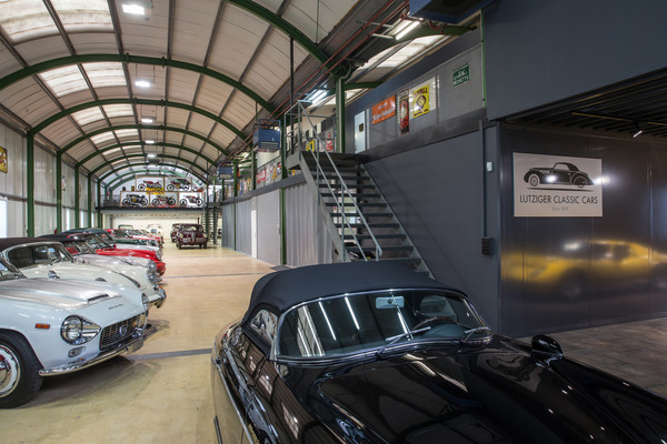 Lutziger Classic Cars - Industrie-Ambience